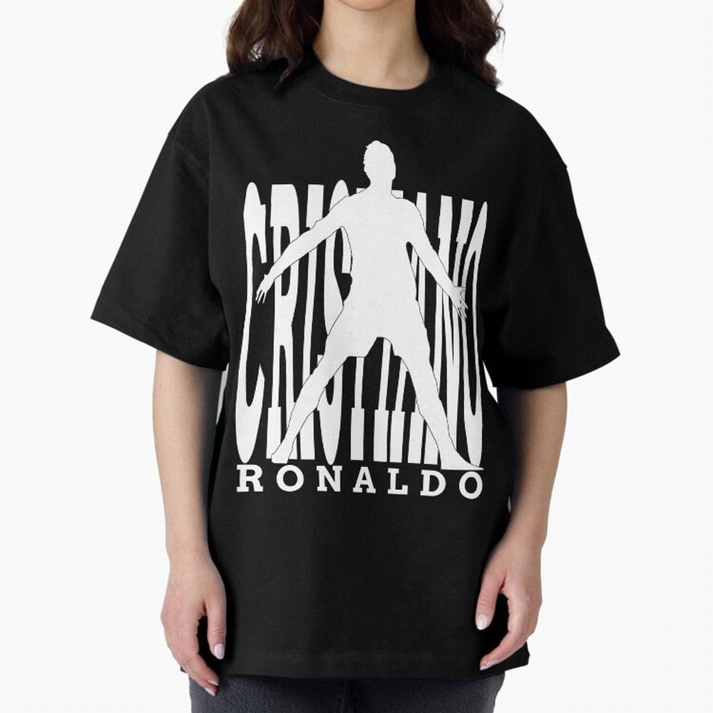 Cristiano Ronaldo - The Legend! Oversized T-Shirt Celebrate Unforgettable Nights in Global Football Passion for FIFA World Cup 2026, Capturing Mbappe, Argentina and Brazil, Stadium Chants, National Pride, Trophy Dreams and Unforgettable Football