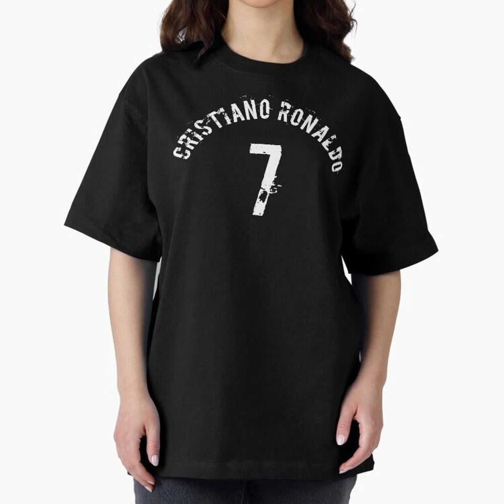Cristiano Ronaldo 7 Oversized T-Shirt Show Championship Spirit for FIFA World Cup 2026 USA Canada Mexico Spirit, Centered on Argentina and Brazil, Messi, Neymar and Mbappe, Soccer Culture, Superstar Moments, National Team Dreams and Competitive