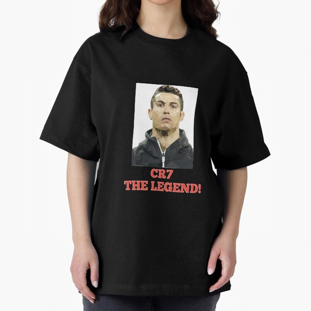 Cristiano Ronaldo Fantasy CR7 T Shirt Oversized T-Shirt Show Your Stadium Side during FIFA World Cup 2026 Group Stage for Fans of Mbappe and Neymar and Argentina, Bringing Global Supporter Spirit, Legendary Goals, National Colors and Tournament