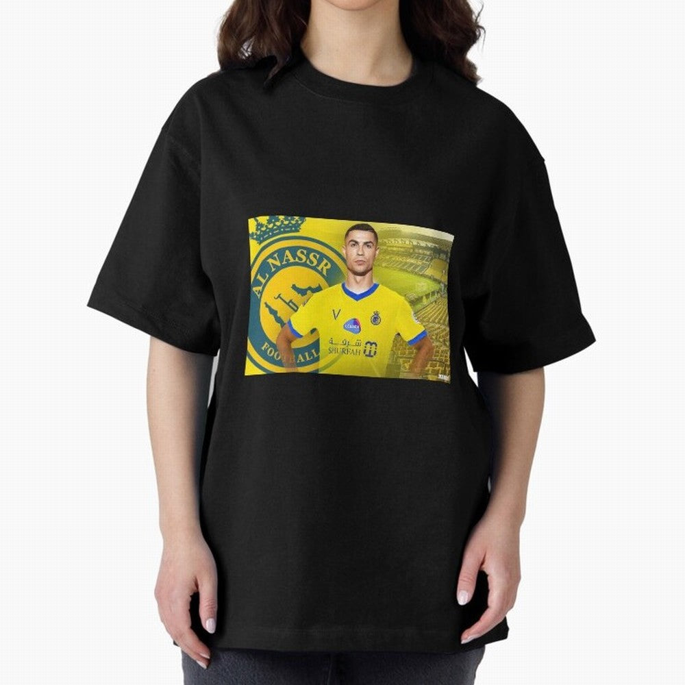AL NASSR CRISTIANO RONALDO Oversized T-Shirt Bring Champion Energy into FIFA World Cup 2026 USA Canada Mexico Highlighting Messi, CR7 and Mbappe, Argentina and Brazil Energy, Fan Favorite Moments, National Team Passion, Big Match Drama and Soccer