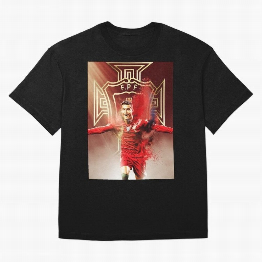 CR>7 Por Oversized T-Shirt Represent Global Football Passion for FIFA World Cup 2026 USA Canada Mexico, Capturing Neymar, England, France and Netherlands, Soccer Culture, Superstar Moments, National Team Dreams and Competitive Fire; Perfect for