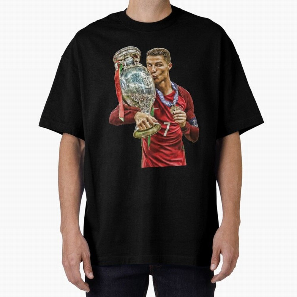 Ronaldo The Lagend Oversized T-Shirt Honor the Beautiful Game during FIFA World Cup 2026 Capturing Messi and Cristiano Ronaldo, Spain Energy, Stadium Memories, Football Loyalty, International Chants and Championship Tradition; Perfect for People