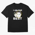 Cristiano Ronaldo - I Am The Best. Oversized T-Shirt Bring World Football Passion into FIFA World Cup 2026 USA Canada Mexico Spirit, Inspired by France, Messi, Championship Spirit, Famous Goals, Roaring Crowds and International Football Unity;