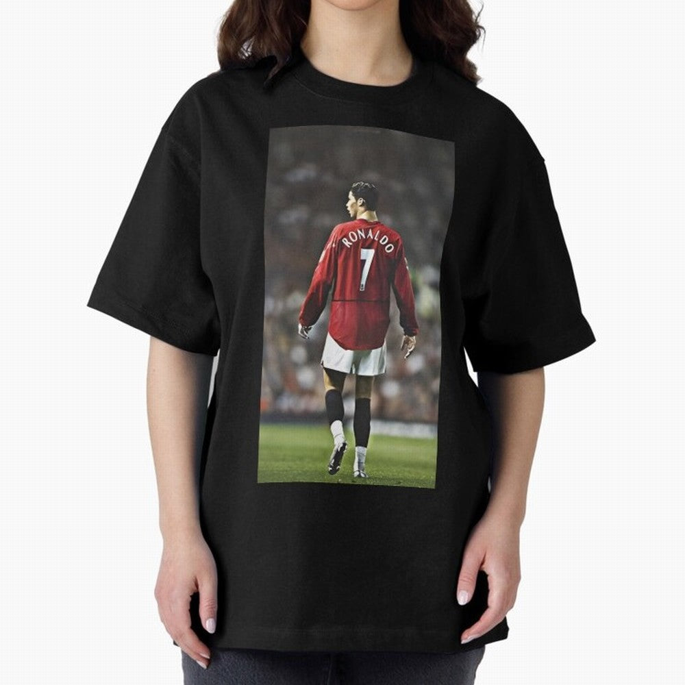 Cr7 Oversized T-Shirt Celebrate Unforgettable Nights in FIFA World Cup 2026 USA Canada Mexico for Fans of Cristiano Ronaldo, Haaland and CR7 and England, France and Netherlands, Bringing Stadium Memories, Football Loyalty, International Chants and