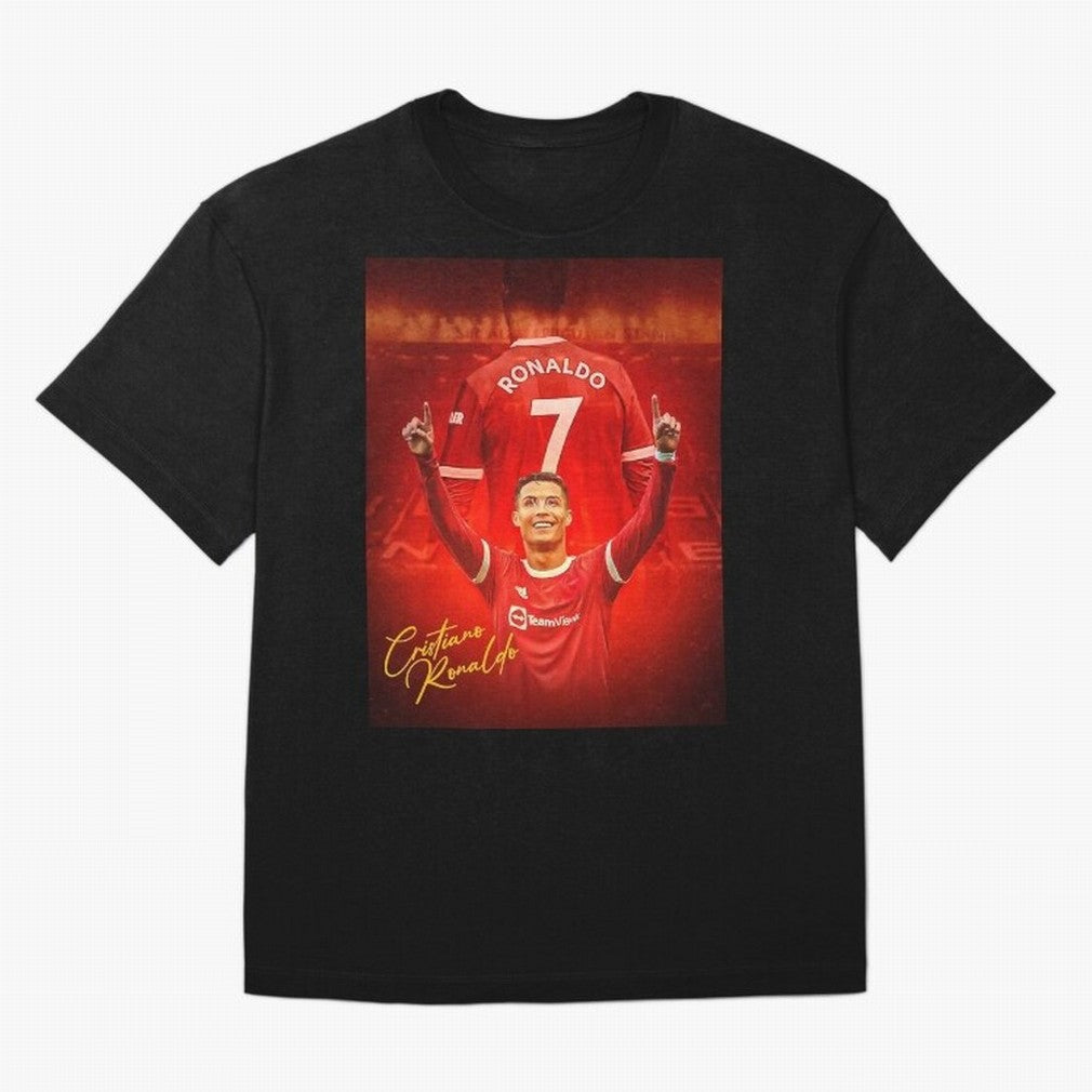 Cristiano Ronaldo ,Manchester 2022 Star, Football Poster, Ronaldo Gifts, Ronaldo Best Selling Oversized T-Shirt Bring Champion Energy into the FIFA World Cup 2026 Journey through Haaland Highlights, Argentina Pride, Football Festival Excitement,