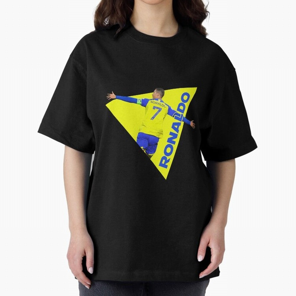 Cristiano Ronaldo Oversized T-Shirt Join the Countdown to FIFA World Cup 2026 USA Canada Mexico Spirit, Filled with Argentina and Brazil, Cristiano Ronaldo, Soccer Culture, Superstar Moments, National Team Dreams and Competitive Fire; Perfect for