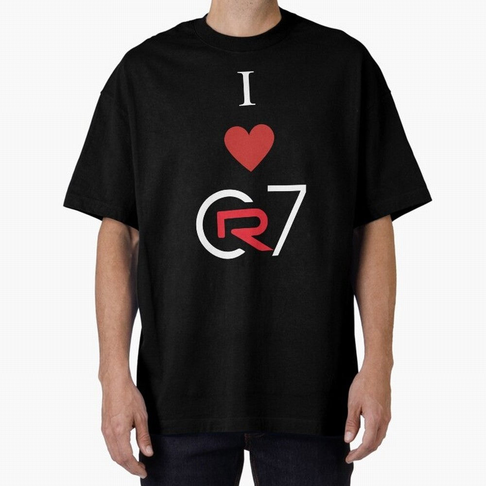 Cristiano Ronaldo T-shirt Oversized T-Shirt Feel FIFA World Cup 2026 Group Stage with Cristiano Ronaldo, Haaland and CR7, Brazil Energy, Goal Celebration Energy, Supporter Heritage, Football Icons and Worldwide Tournament Joy; Perfect for People