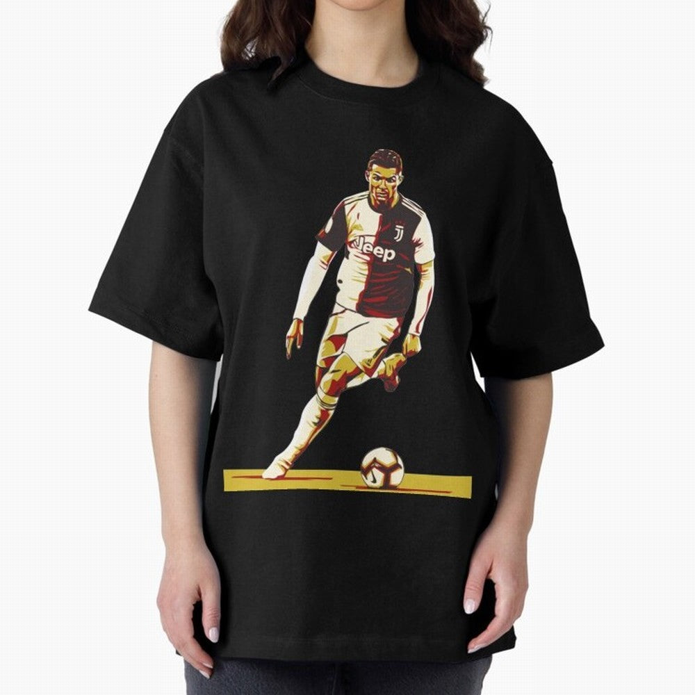Cristiano Ronaldo Ronaldo Oversized T-Shirt Feel International Energy from FIFA World Cup 2026 USA Canada Mexico Spirit, Centered on Portugal, Spain and Germany, Messi, CR7 and Mbappe, Game Day Rituals, Football Legends, Country Pride and the Road