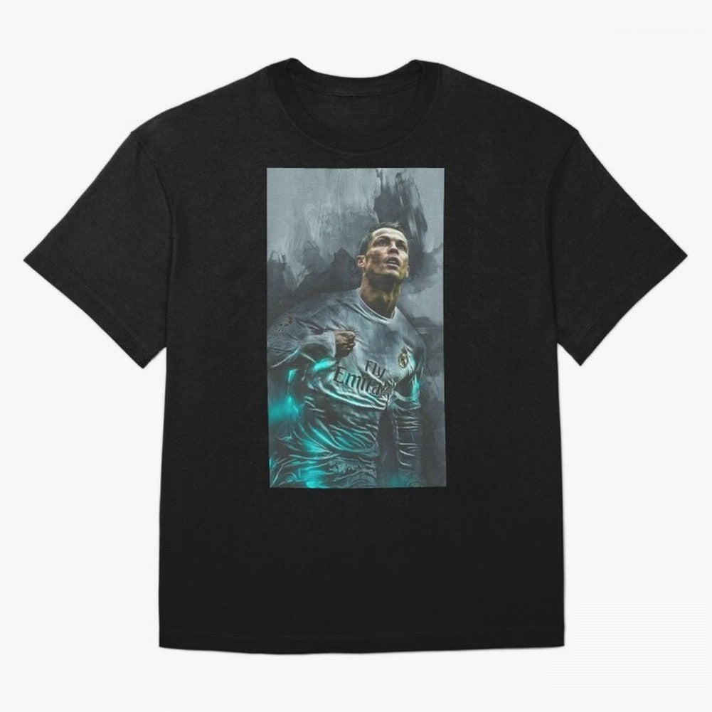 Cristiano Ronaldo Oversized T-Shirt Live the Energy of FIFA World Cup 2026 Group Stage Spirit, Capturing Argentina, France and Brazil, CR7, Global Supporter Spirit, Legendary Goals, National Colors and Tournament Celebration; Great for Supporters