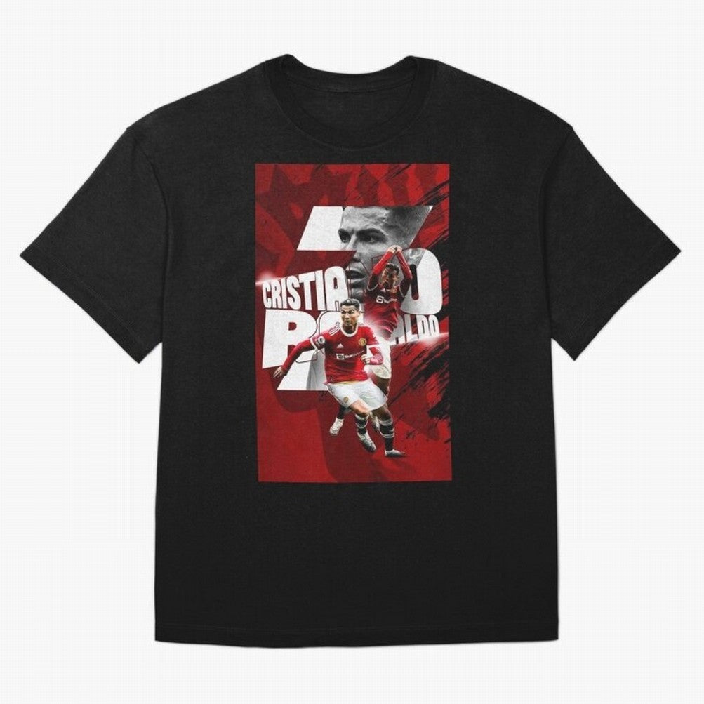 Cristiano Ronaldo Illustration Oversized T-Shirt Experience the FIFA World Cup 2026 Group Stage Journey through Messi, Neymar and Mbappe Highlights, Netherlands Pride, Global Supporter Spirit, Legendary Goals, National Colors and Tournament