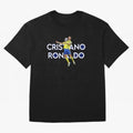 Cristiano Ronaldo Oversized T-Shirt Celebrate Classic Football Spirit in FIFA World Cup 2026 Group Stage Spirit, Featuring England, Haaland, Tournament Hype, Historic Matchups, Family Viewing Parties and Global Sports Pride; Ideal for Passionate