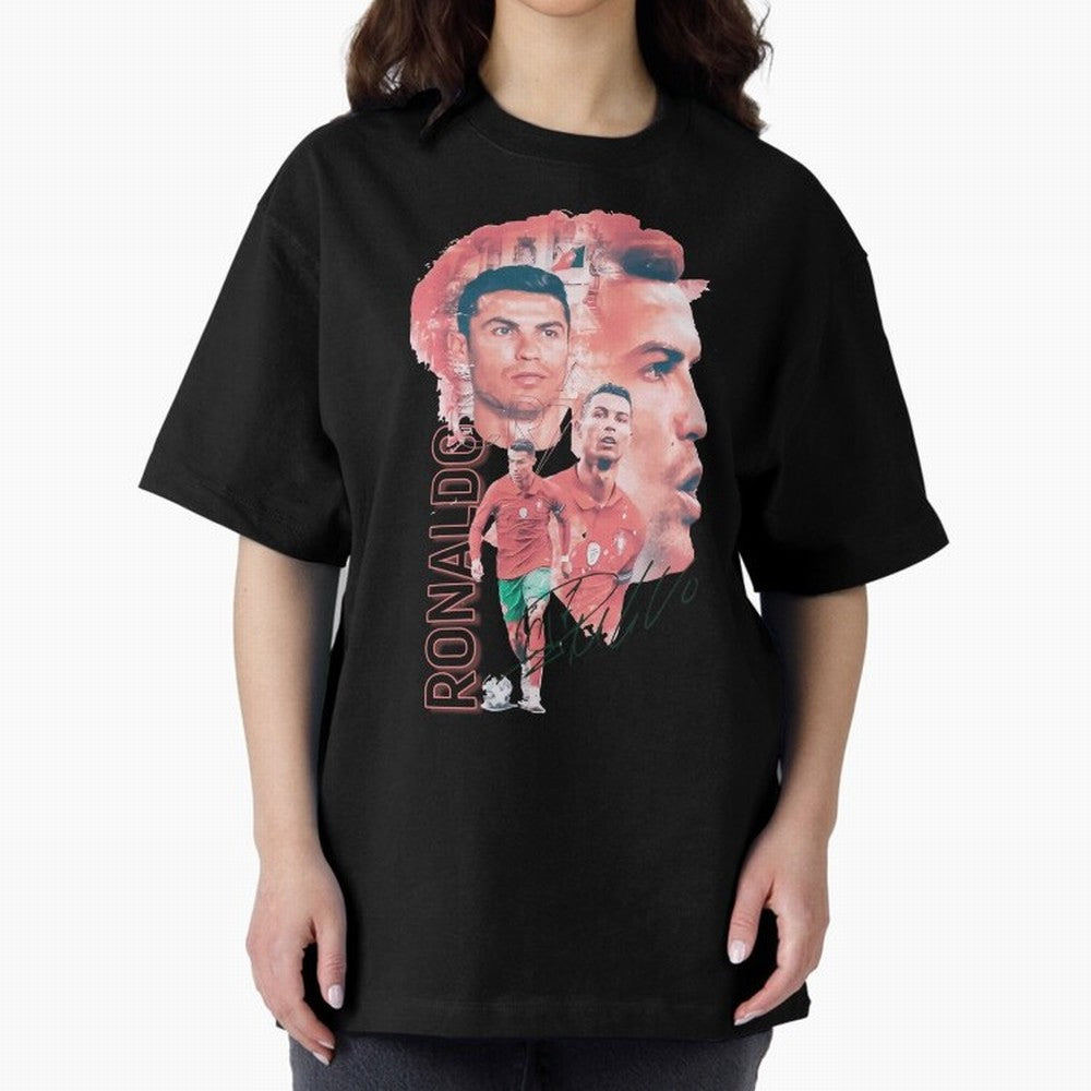 Cristiano Ronaldo Design Oversized T-Shirt Turn Every Weekend Toward FIFA World Cup 2026 for Fans of Messi, Neymar and Mbappe and Argentina, France and Brazil, Bringing Goal Celebration Energy, Supporter Heritage, Football Icons and Worldwide