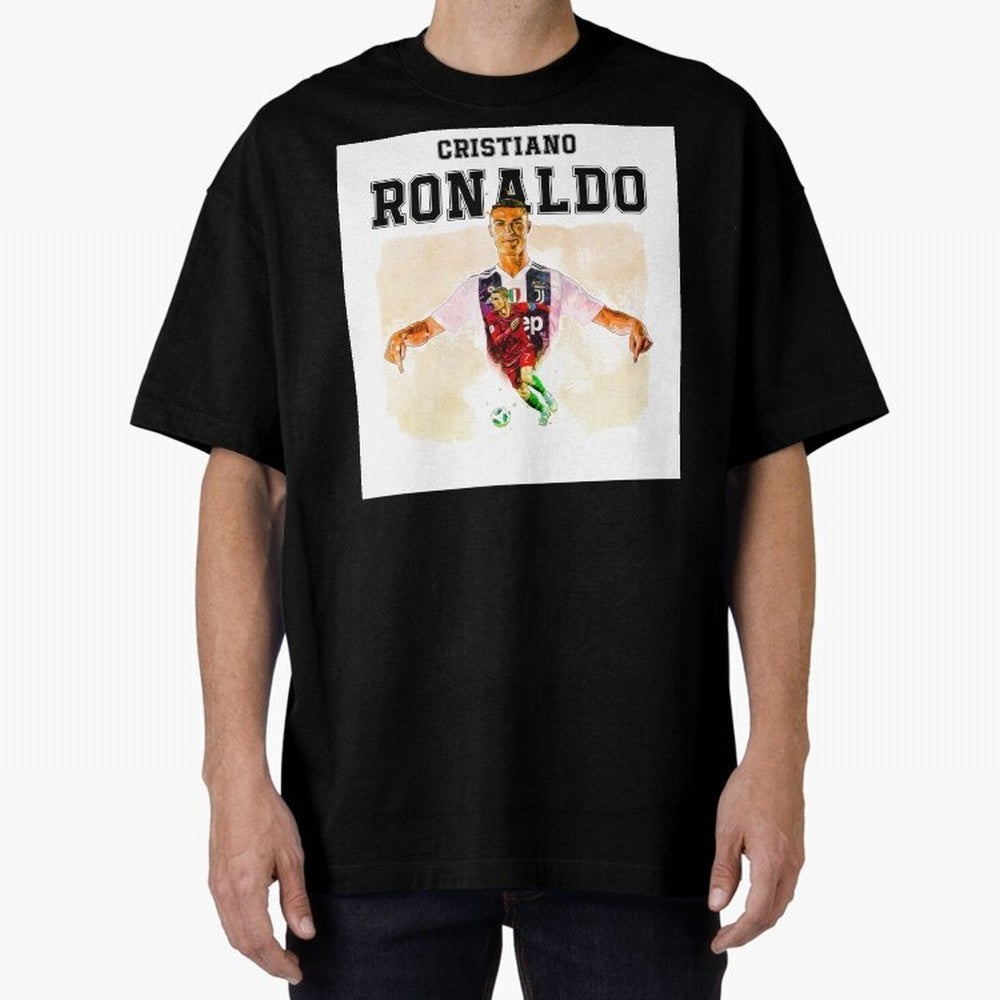 Cristiano Ronaldo 7 Oversized T-Shirt Get Ready for the FIFA World Cup 2026 USA Canada Mexico Journey through Mbappe and Neymar Highlights, Brazil, Portugal and Argentina Pride, Classic Soccer Heritage, Championship Pressure, Fan Loyalty and