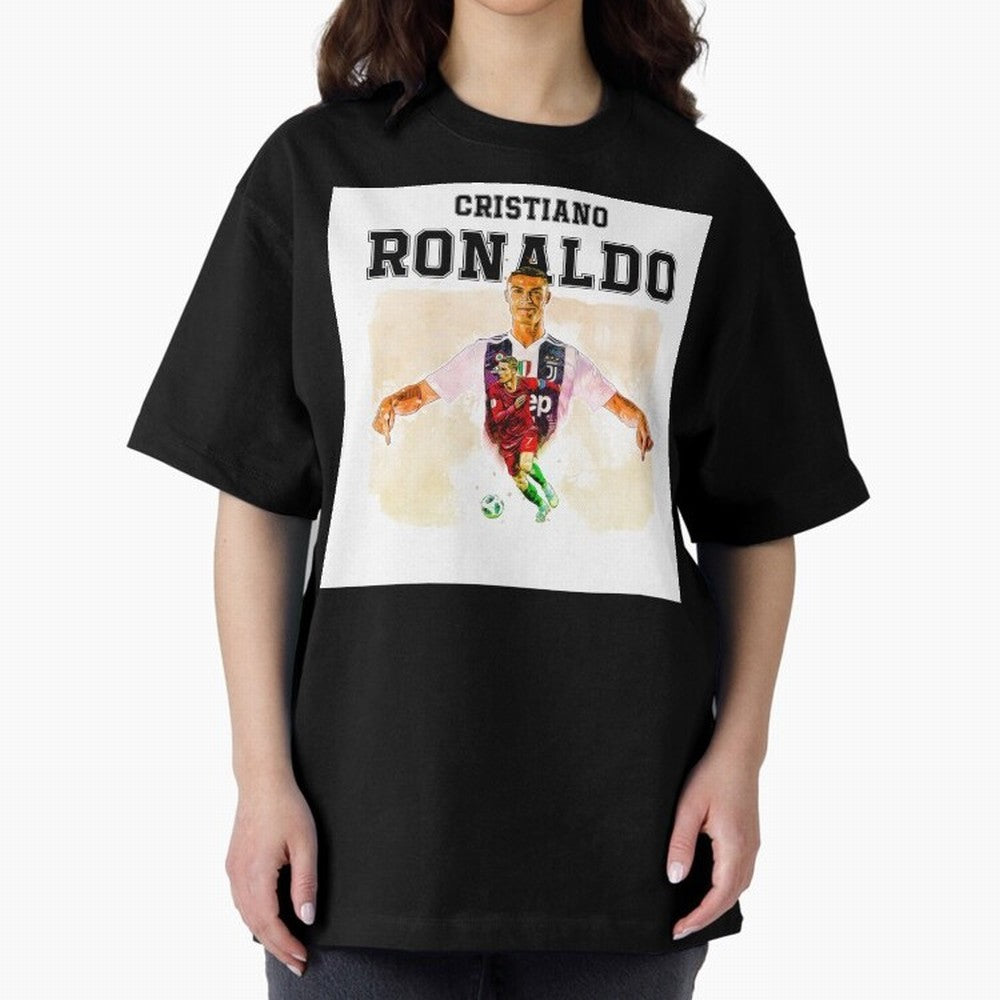 Cristiano Ronaldo 7 Oversized T-Shirt Get Ready for the FIFA World Cup 2026 USA Canada Mexico Journey through Mbappe and Neymar Highlights, Brazil, Portugal and Argentina Pride, Classic Soccer Heritage, Championship Pressure, Fan Loyalty and