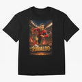 Ronaldo Oversized T-Shirt Turn Every Weekend Toward FIFA World Cup 2026 Group Stage Spirit, Featuring England and Germany, Cristiano Ronaldo, Haaland and CR7, Classic Soccer Heritage, Championship Pressure, Fan Loyalty and International Pride; Made