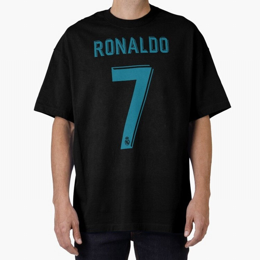 Cristiano Ronaldo 2018 Oversized T-Shirt Show Love for Legendary Goals in Global Football Passion for FIFA World Cup 2026, Built around CR7, Argentina, Global Supporter Spirit, Legendary Goals, National Colors and Tournament Celebration; Great for