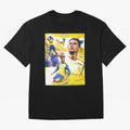 Cristiano Ronaldo Al-Nassr Football Club Oversized T-Shirt Carry National Pride through the FIFA World Cup 2026 Group Stage Journey through Neymar, Haaland and Cristiano Ronaldo Highlights, France and Portugal Pride, Sports Nostalgia, International