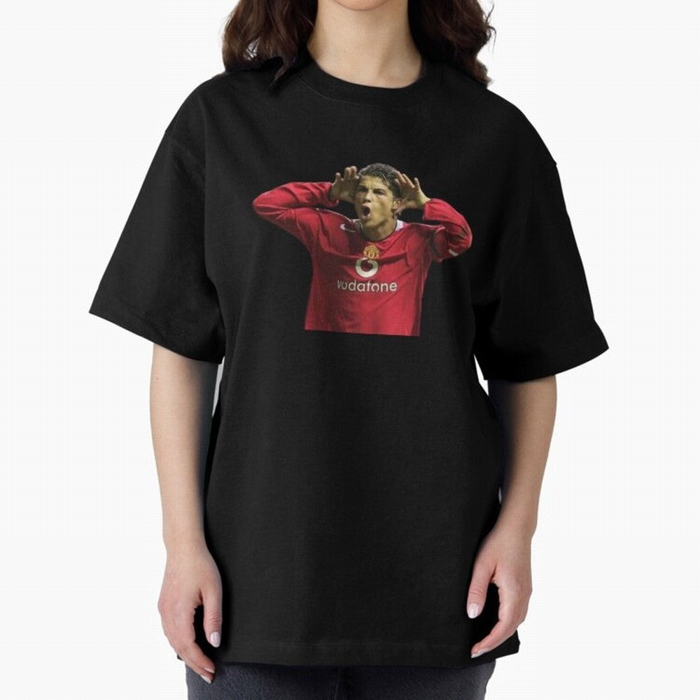 Crisitano Ronaldo Oversized T-Shirt Make the Season About FIFA World Cup 2026 Built around CR7 and Messi, Brazil, Portugal and Argentina Energy, Retro Football Energy, Iconic Rivalries, Trophy Chase Drama and Stadium Atmosphere; Created for Match
