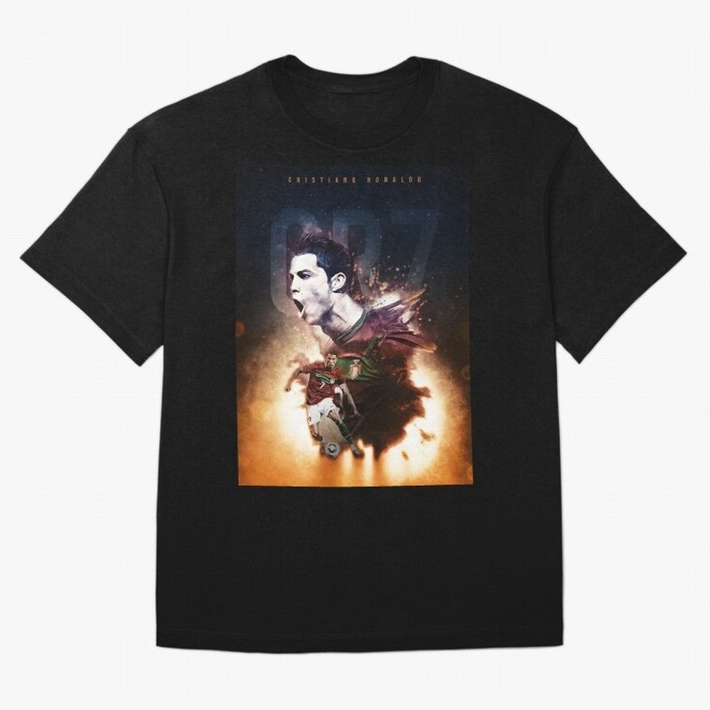 Cristiano Ronaldo 7 Oversized T-Shirt Stand Proud for Match Day Hype around FIFA World Cup 2026, Neymar, Haaland and Cristiano Ronaldo, France, Football History, Final Match Energy, Crowd Noise and Once in a Lifetime Moments; Great for Watch