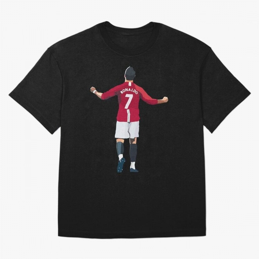Cristiano Ronaldo Active Oversized T-Shirt Represent Football Lovers during FIFA World Cup 2026 for Fans of CR7 and Netherlands, Bringing Fan Favorite Moments, National Team Passion, Big Match Drama and Soccer History; Made for Collectors Who Enjoy
