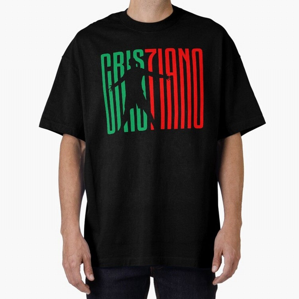 Cristiano Ronaldo 7 Oversized T-Shirt Bring International Match Energy to Global Football Passion for FIFA World Cup 2026, Celebrating Neymar, Haaland and Cristiano Ronaldo, Netherlands, Supporter Pride, Iconic Celebrations, Legendary Names and