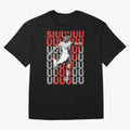 Siuuuuuu Cristiano Ronaldo Oversized T-Shirt Back the Journey through Global Football Passion for FIFA World Cup 2026 Group Stage, Centered on CR7, Argentina, France and Brazil, Goal Celebration Energy, Supporter Heritage, Football Icons and