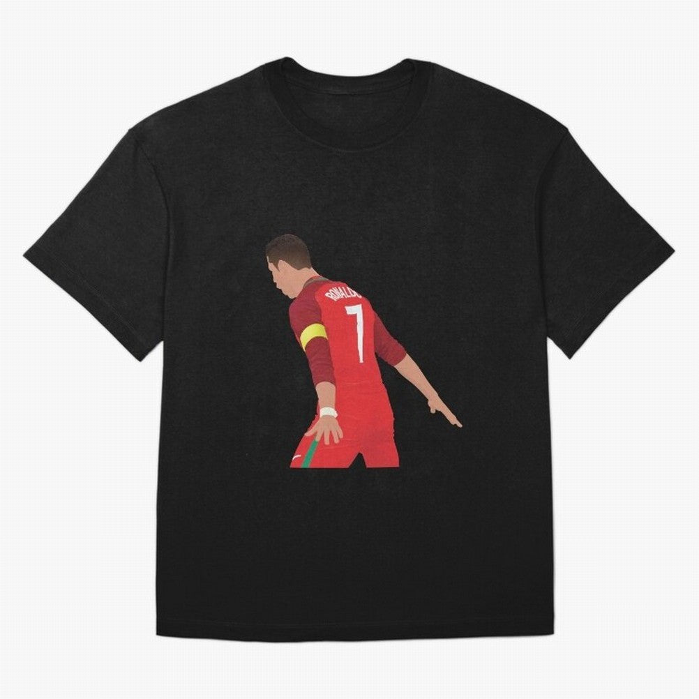 Cristiano Ronaldo - Portugal Oversized T-Shirt Enjoy FIFA World Cup 2026 Spirit, with Argentina, Cristiano Ronaldo, Stadium Memories, Football Loyalty, International Chants and Championship Tradition; Perfect for Supporters Who Want Bold Football