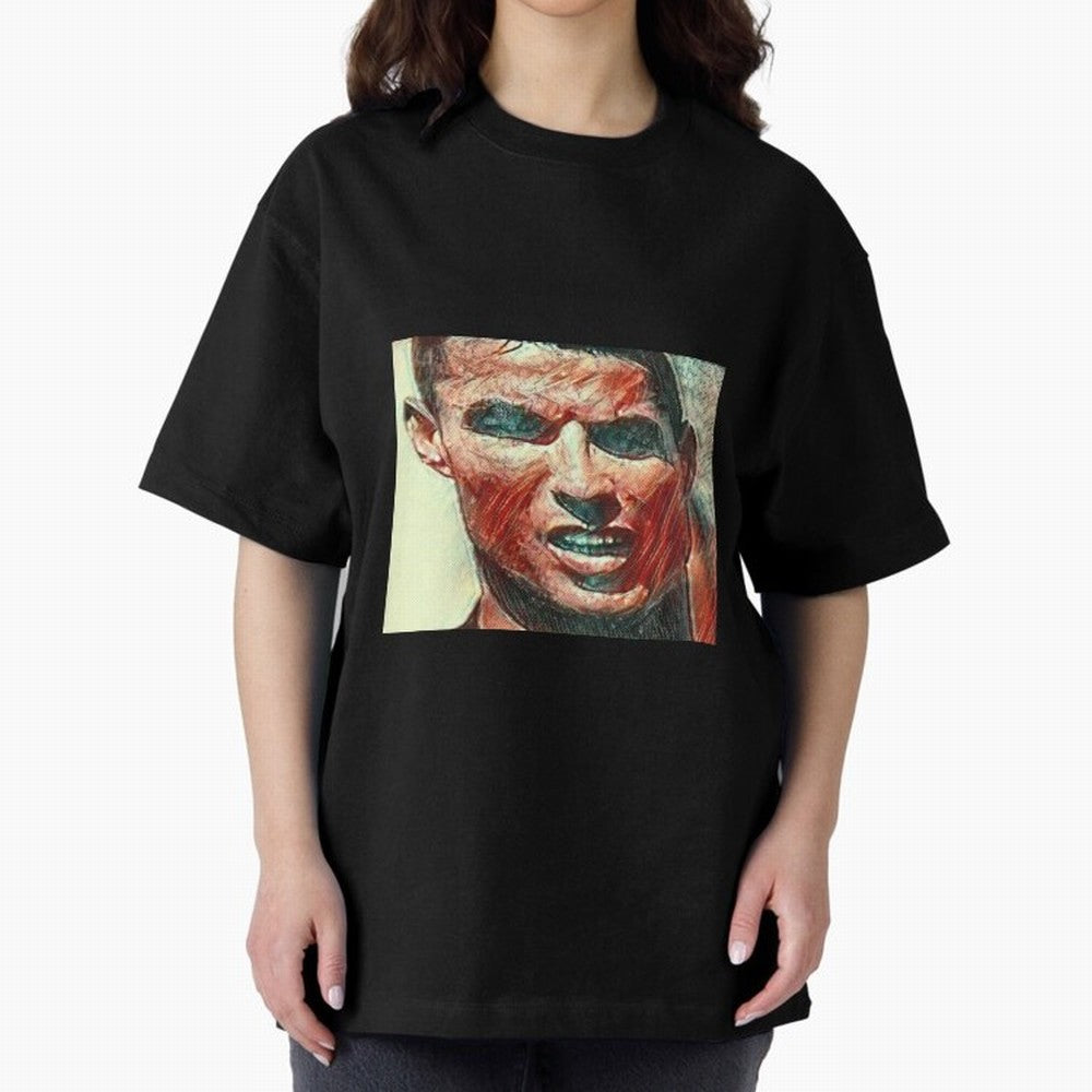 Ronaldo Oversized T-Shirt Join the Countdown to Match Day Hype around FIFA World Cup 2026 Group Stage, Messi, Netherlands, Stadium Memories, Football Loyalty, International Chants and Championship Tradition; Perfect for People Who Love Argentina,