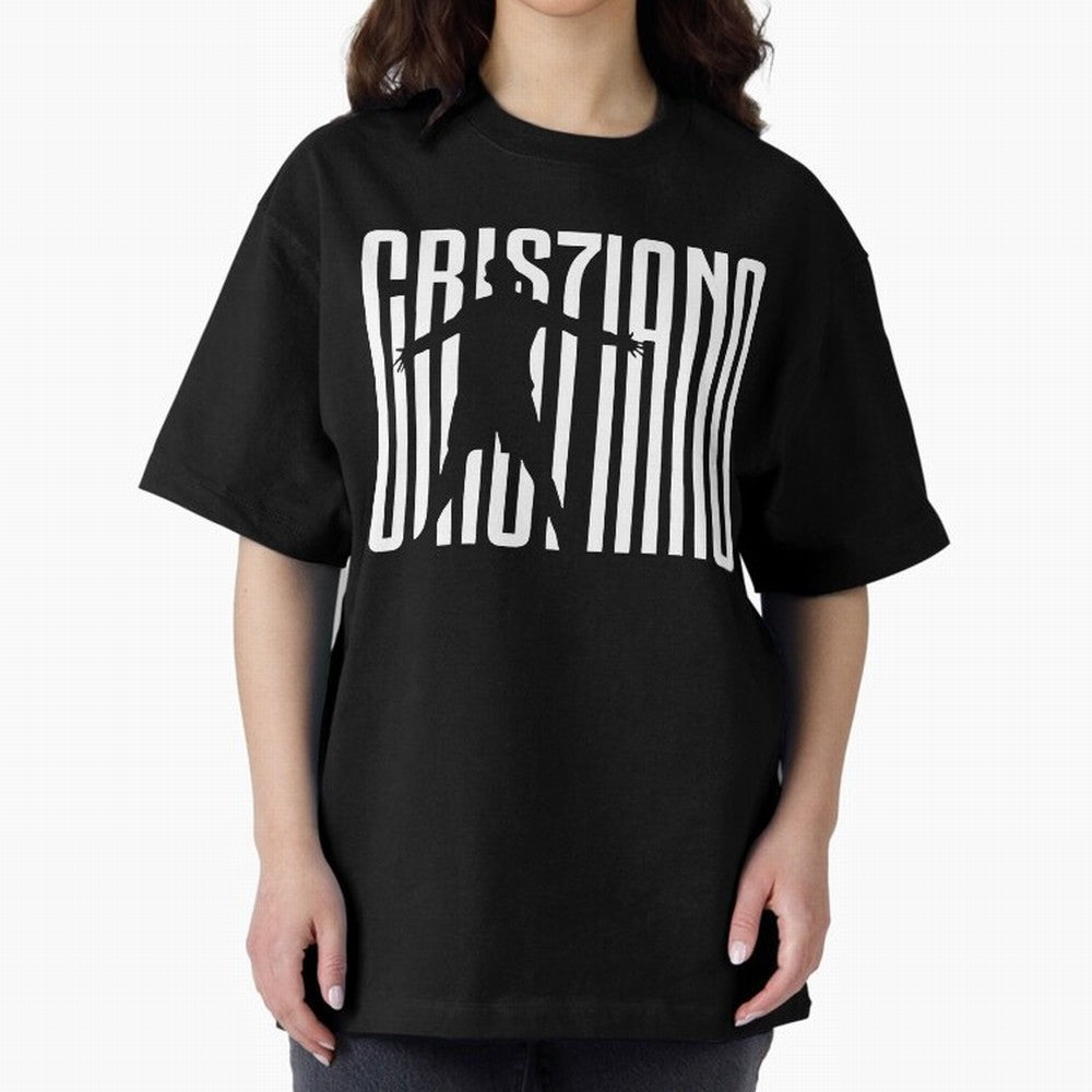 Cristiano ronaldo Oversized T-Shirt Support Your Favorite Stars during Global Football Passion for FIFA World Cup 2026 Group Stage, Built around Messi and Cristiano Ronaldo, Spain, Football History, Final Match Energy, Crowd Noise and Once in a