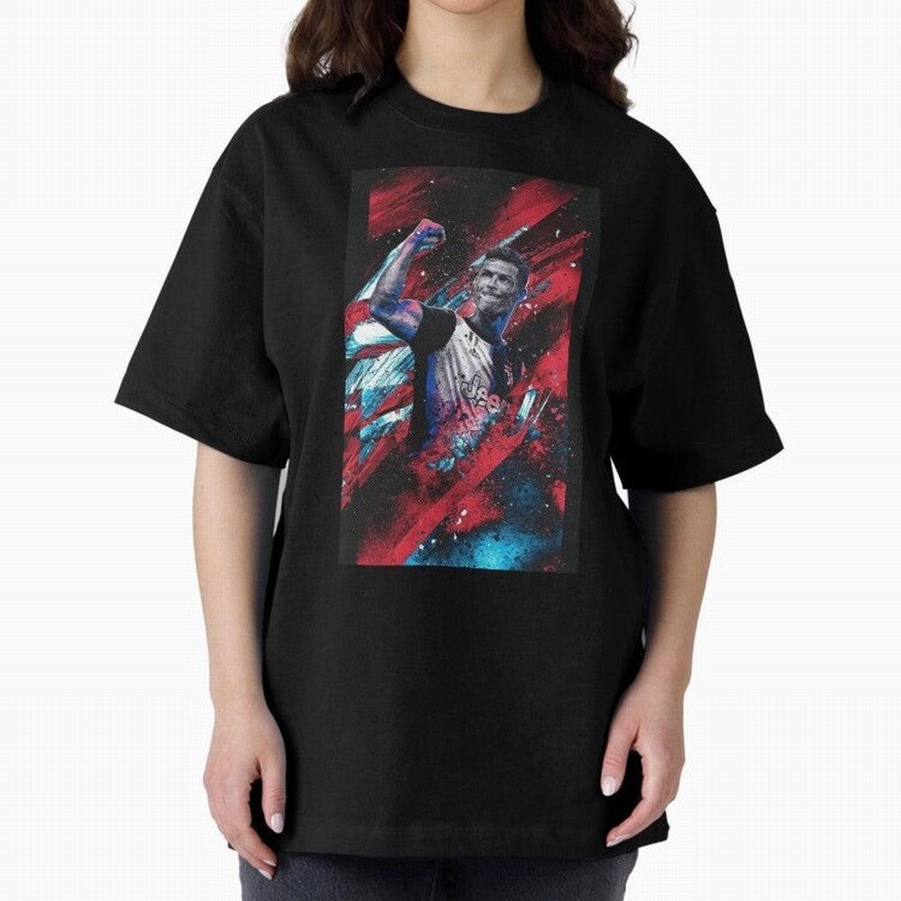 CRISTIANO RONALDO - RANGE N ¡ã 1 iPhone Case Oversized T-Shirt Relive Legendary Nights from FIFA World Cup 2026 Spirit, Capturing England, Haaland, Match Day Excitement, Supporter Culture, Golden Goals and Global Football Passion; Ideal for Fans