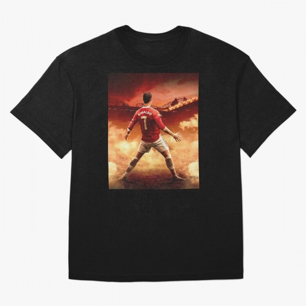 Ronaldo Cr7 Siuuu Manchester,Ronaldo Gifts,Ronaldo Cover,Ronaldo Prints Oversized T-Shirt Relive the Noise and Pride of Global Football Passion for FIFA World Cup 2026 USA Canada Mexico, Inspired by Neymar, Haaland and Cristiano Ronaldo, Argentina