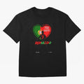 Love Cristiano Ronaldo Oversized T-Shirt Relive Global Football Passion for FIFA World Cup 2026 Group Stage, Highlighting Mbappe and Neymar, Brazil, Soccer Culture, Superstar Moments, National Team Dreams and Competitive Fire; Perfect for People