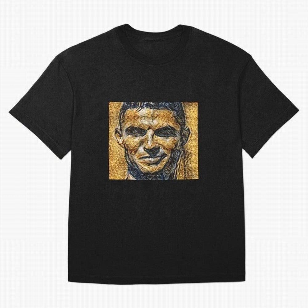 Cristiano Ronaldo Oversized T-Shirt Keep the Match Day Mood of FIFA World Cup 2026 Group Stage for Fans of Neymar and France, Bringing Retro Football Energy, Iconic Rivalries, Trophy Chase Drama and Stadium Atmosphere; Made for Die Hard Supporters,