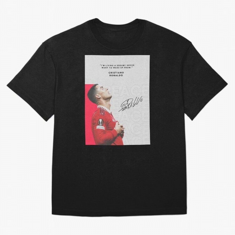 PEACE OF MIND Oversized T-Shirt Show Your Love for the FIFA World Cup 2026 USA Canada Mexico Journey through Messi and Cristiano Ronaldo Highlights, England, France and Netherlands Pride, Tournament Hype, Historic Matchups, Family Viewing Parties
