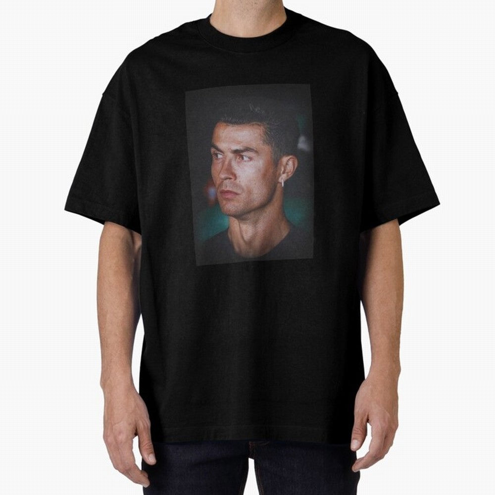 Cristiano Ronaldo Oversized T-Shirt Represent the Passion of Match Day Hype around FIFA World Cup 2026 USA Canada Mexico, Messi and Cristiano Ronaldo, England and Germany, Stadium Chants, National Pride, Trophy Dreams and Unforgettable Football