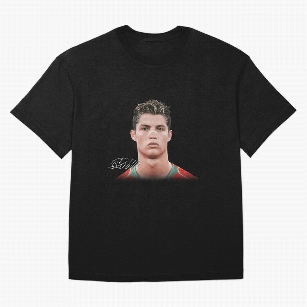 Cristiano Ronaldo Oversized T-Shirt Make Every Match About Match Day Hype around FIFA World Cup 2026, CR7 and Messi, England and Germany, Match Day Excitement, Supporter Culture, Golden Goals and Global Football Passion; Great for Watch Parties,