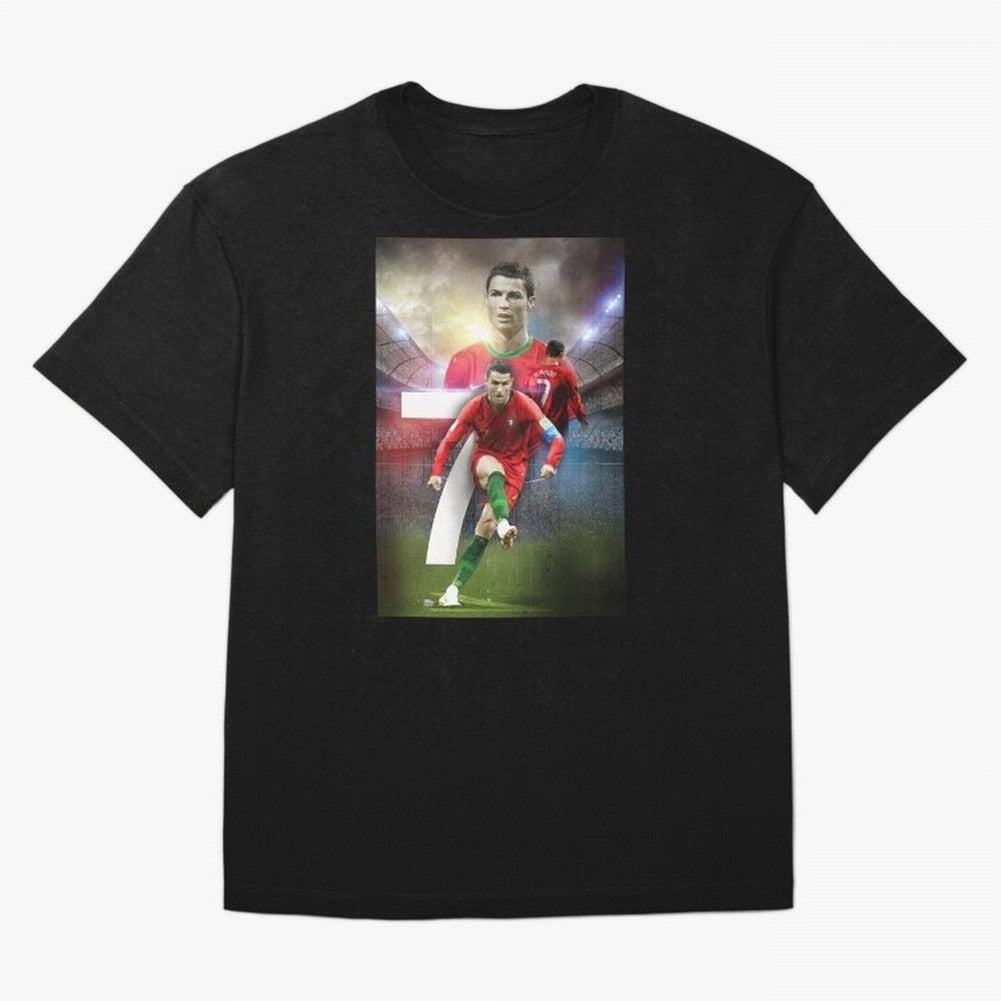 Cristiano Ronaldo Manchester United 4 Oversized T-Shirt Celebrate Global Passion for FIFA World Cup 2026 USA Canada Mexico for Fans of Haaland and Mbappe and Germany, Bringing Champion Mindset, Group Stage Buzz, Knockout Tension and Passionate Fan