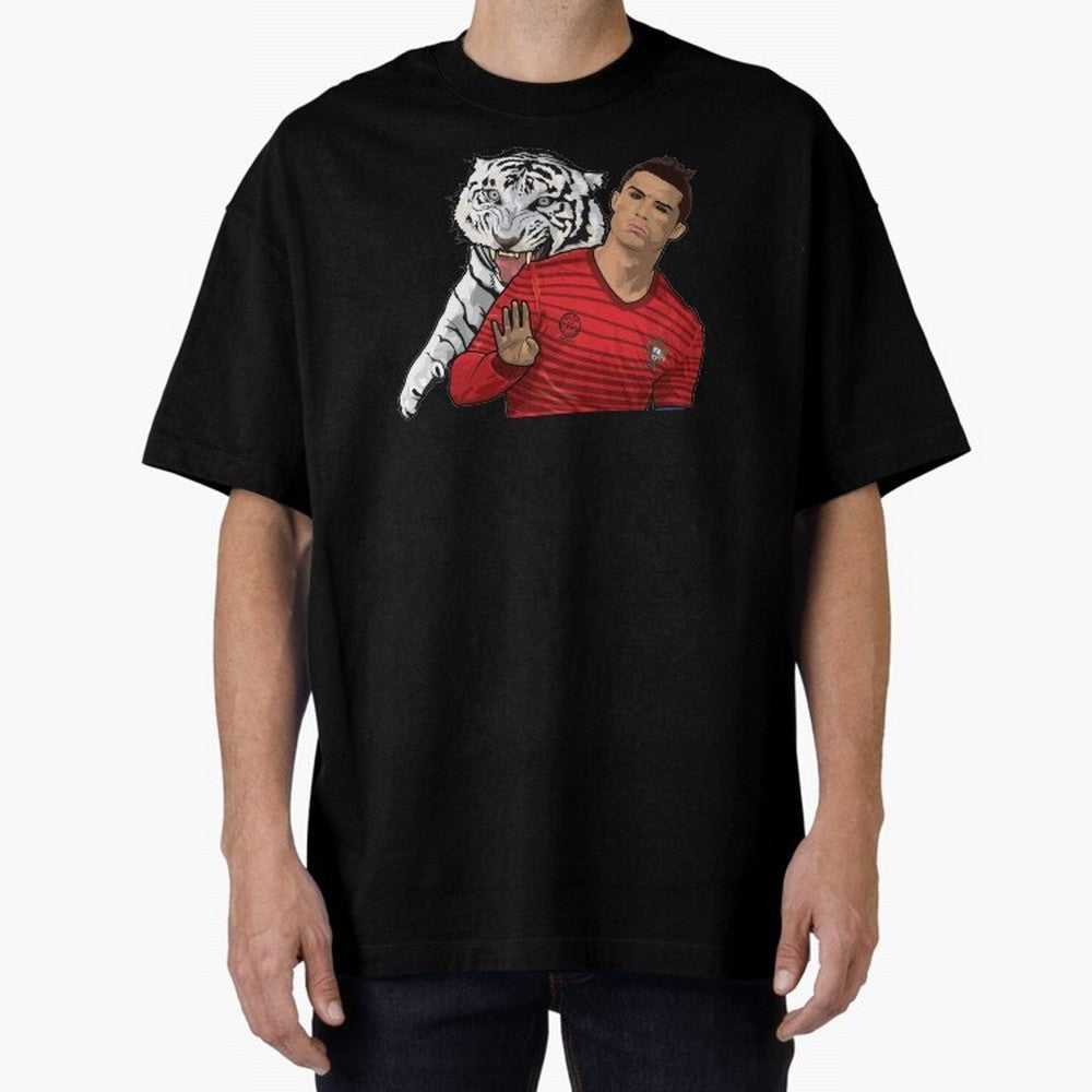 Cristiano Ronaldo Oversized T-Shirt Enjoy the Biggest Football Party of the FIFA World Cup 2026 Journey through Neymar Highlights, Argentina Pride, Match Day Excitement, Supporter Culture, Golden Goals and Global Football Passion; Ideal for