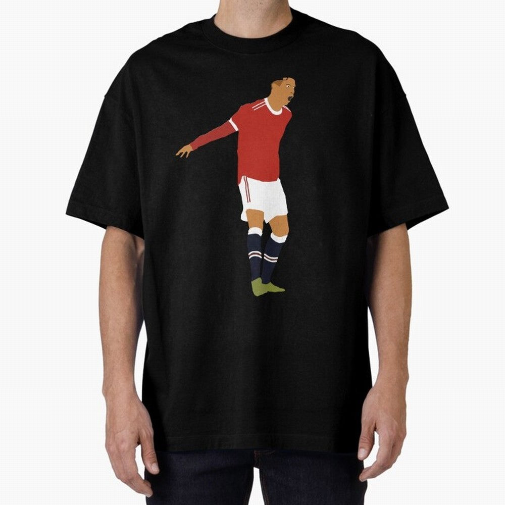 Cristiano Ronaldo Manchester United Oversized T-Shirt Show Match Day Excitement for the FIFA World Cup 2026 Group Stage Journey through Cristiano Ronaldo Highlights, Argentina and Brazil Pride, Supporter Pride, Iconic Celebrations, Legendary Names