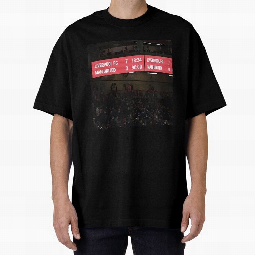 Liverpool 7 - 0 Manchester United Oversized T-Shirt Show Passion for the Stars of the FIFA World Cup 2026 USA Canada Mexico Journey through Haaland Highlights, Germany Pride, Stadium Memories, Football Loyalty, International Chants and Championship