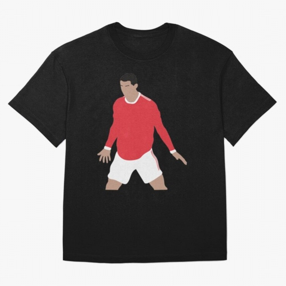 Cristiano Ronaldo Oversized T-Shirt Show Up for the Glory of the FIFA World Cup 2026 Group Stage Journey through Haaland and Mbappe Highlights, Argentina, France and Brazil Pride, Supporter Pride, Iconic Celebrations, Legendary Names and Global