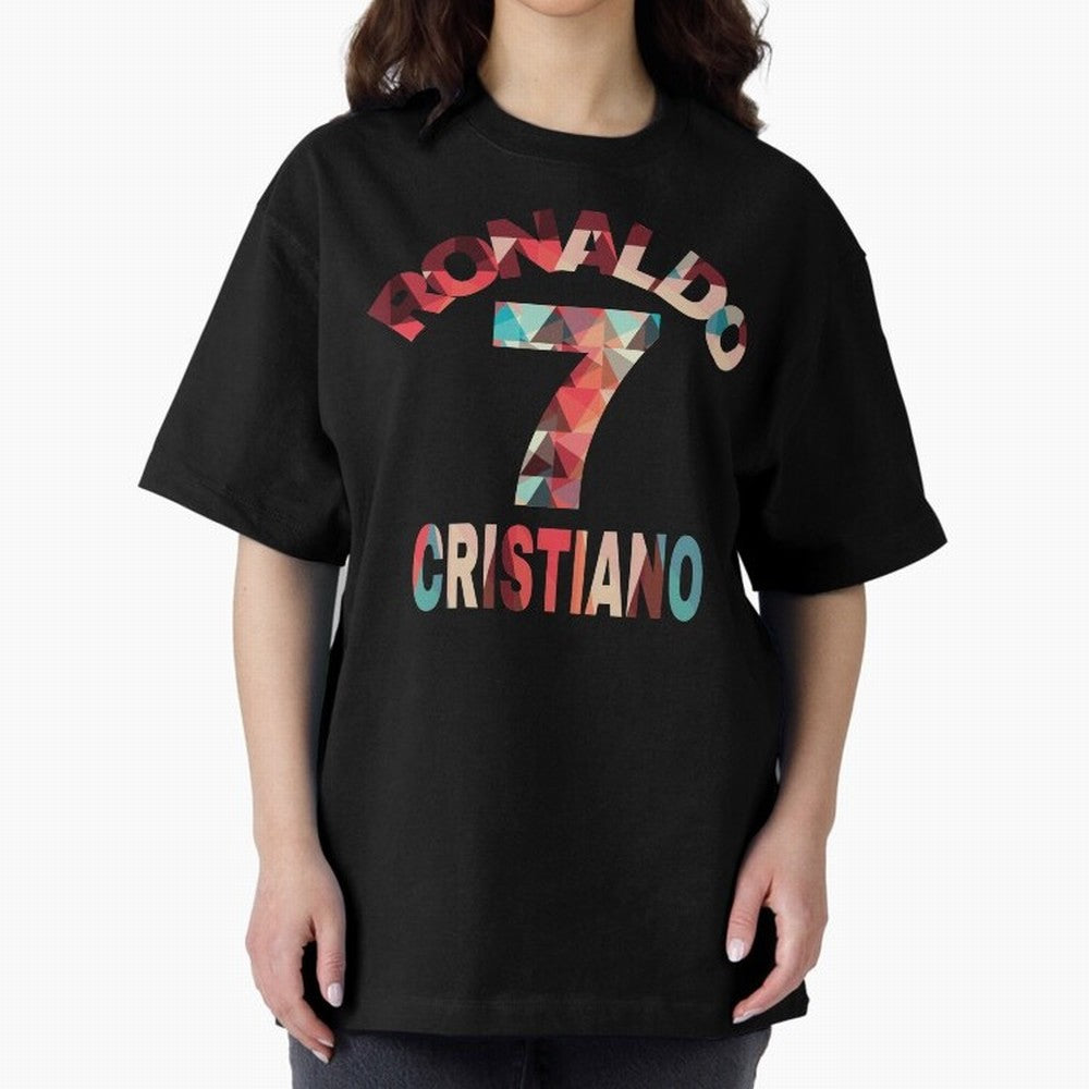 Cristiano Ronaldo Manchester United Oversized T-Shirt Treasure FIFA World Cup 2026 Group Stage Connected to Messi, CR7 and Mbappe, Germany Energy, Game Day Rituals, Football Legends, Country Pride and the Road to the Final; Perfect for People Who