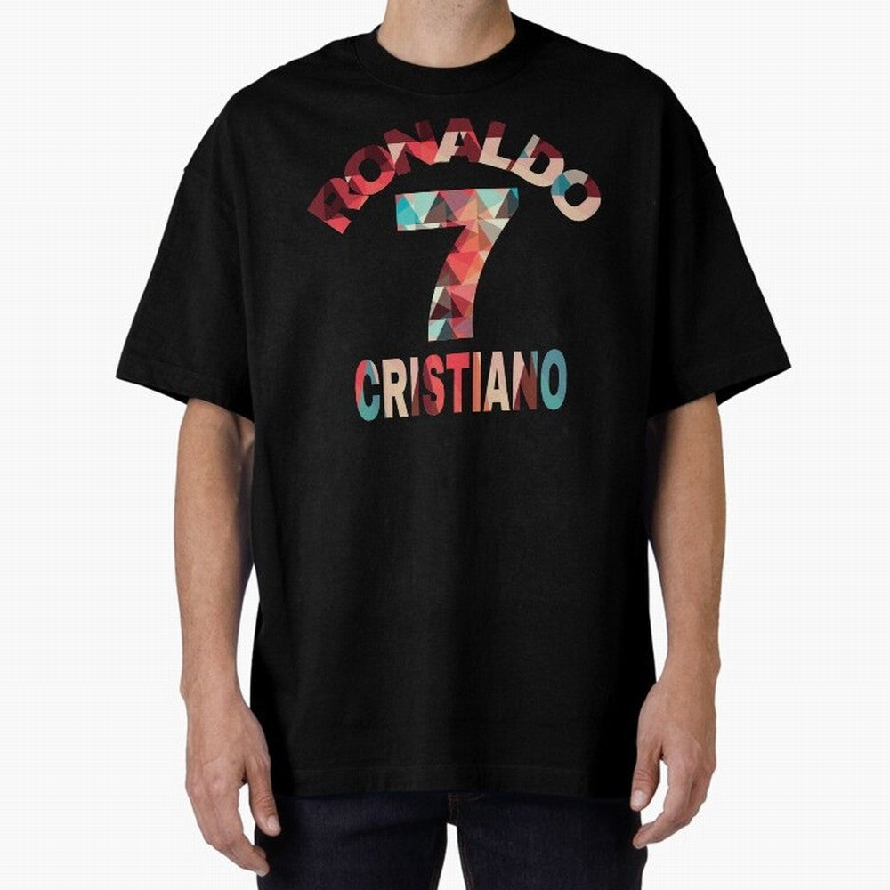 Cristiano Ronaldo Manchester United Oversized T-Shirt Treasure FIFA World Cup 2026 Group Stage Connected to Messi, CR7 and Mbappe, Germany Energy, Game Day Rituals, Football Legends, Country Pride and the Road to the Final; Perfect for People Who