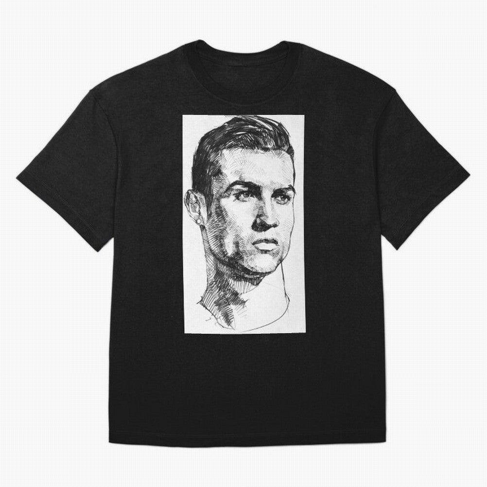 Cristiano Ronaldo CR7 Oversized T-Shirt Elevate FIFA World Cup 2026 with Messi and Cristiano Ronaldo, Spain Energy, Sports Nostalgia, International Competition, Famous Players and Unforgettable Victories; Built for Supporters Chasing Trophy Dreams,