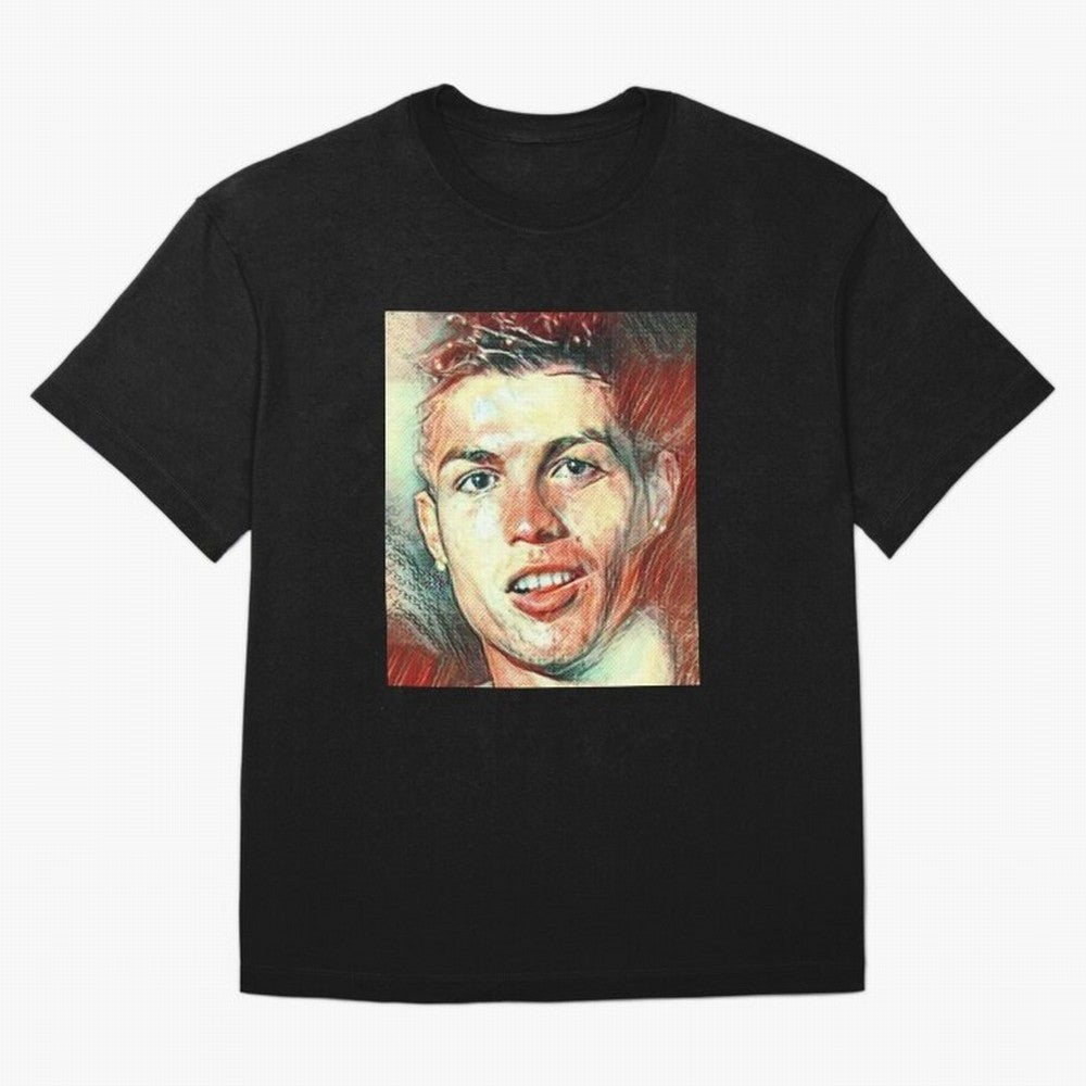 Cristiano Ronaldo Oversized T-Shirt Show Your Stadium Side during Global Football Passion for FIFA World Cup 2026 Group Stage, Centered on Neymar, Haaland and Cristiano Ronaldo, Netherlands, Supporter Pride, Iconic Celebrations, Legendary Names and