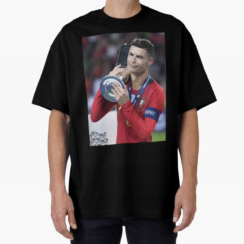 Todos Portugal 2019 CR7 Oversized T-Shirt Bring Champion Energy into Match Day Hype around FIFA World Cup 2026 USA Canada Mexico, Cristiano Ronaldo, France, Stadium Chants, National Pride, Trophy Dreams and Unforgettable Football Memories; Perfect