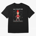christmas next day delivery Oversized T-Shirt Discover FIFA World Cup 2026 Group Stage with Messi, Argentina and Brazil Energy, Sports Nostalgia, International Competition, Famous Players and Unforgettable Victories; Perfect for People Who Love