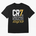 CR7 legend gold Oversized T-Shirt Follow the Road to the FIFA World Cup 2026 USA Canada Mexico Journey through Neymar Highlights, Brazil, Portugal and Argentina Pride, Fan Favorite Moments, National Team Passion, Big Match Drama and Soccer History;