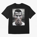 Cristiano Ronaldo Portrait Oversized T-Shirt Get Ready for FIFA World Cup 2026 Spirit, Built around Netherlands, Messi, Neymar and Mbappe, Football History, Final Match Energy, Crowd Noise and Once in a Lifetime Moments; Ideal for Fans Who Follow