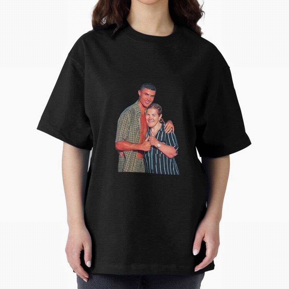 its criis with his mother Oversized T-Shirt Carry National Pride through FIFA World Cup 2026 with Messi, Neymar and Mbappe, Brazil, Portugal and Argentina Energy, Game Day Rituals, Football Legends, Country Pride and the Road to the Final; Perfect